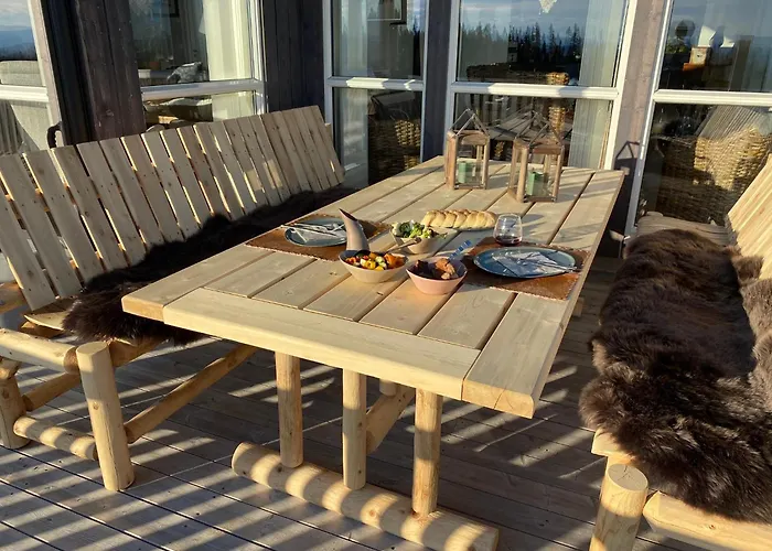 Texastoppen, In With Sauna Дом отдыха Хафьель